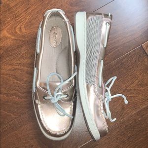NEW Rose Gold Boat Shoes